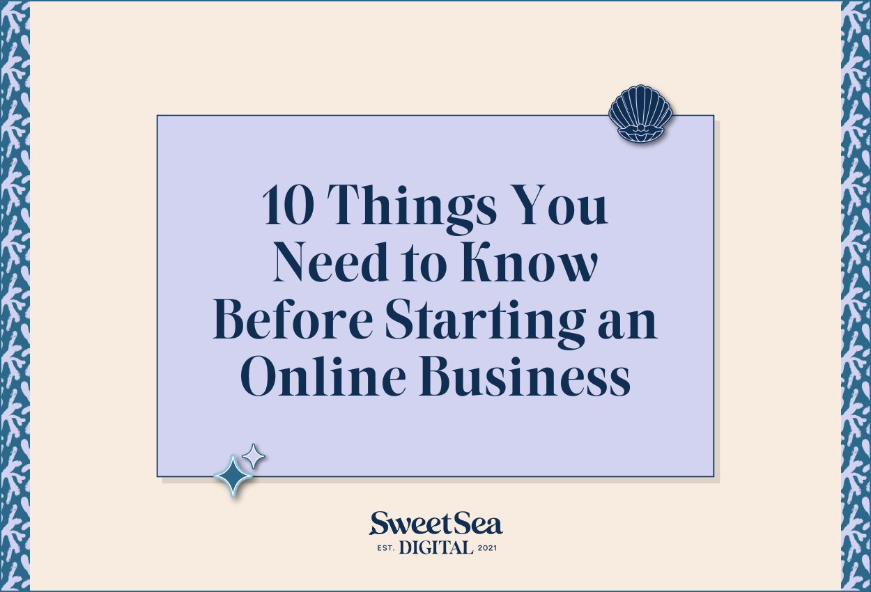 what to know before starting an online business