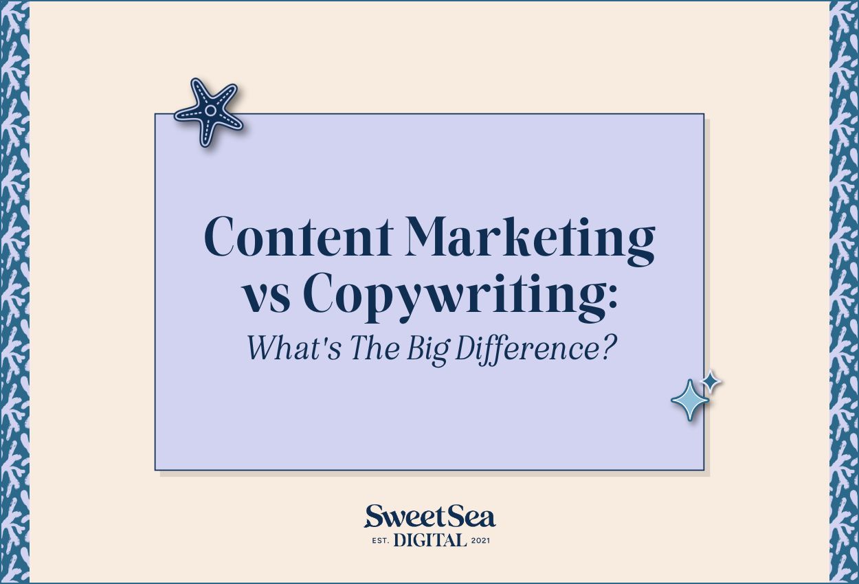 content marketing vs copywriting