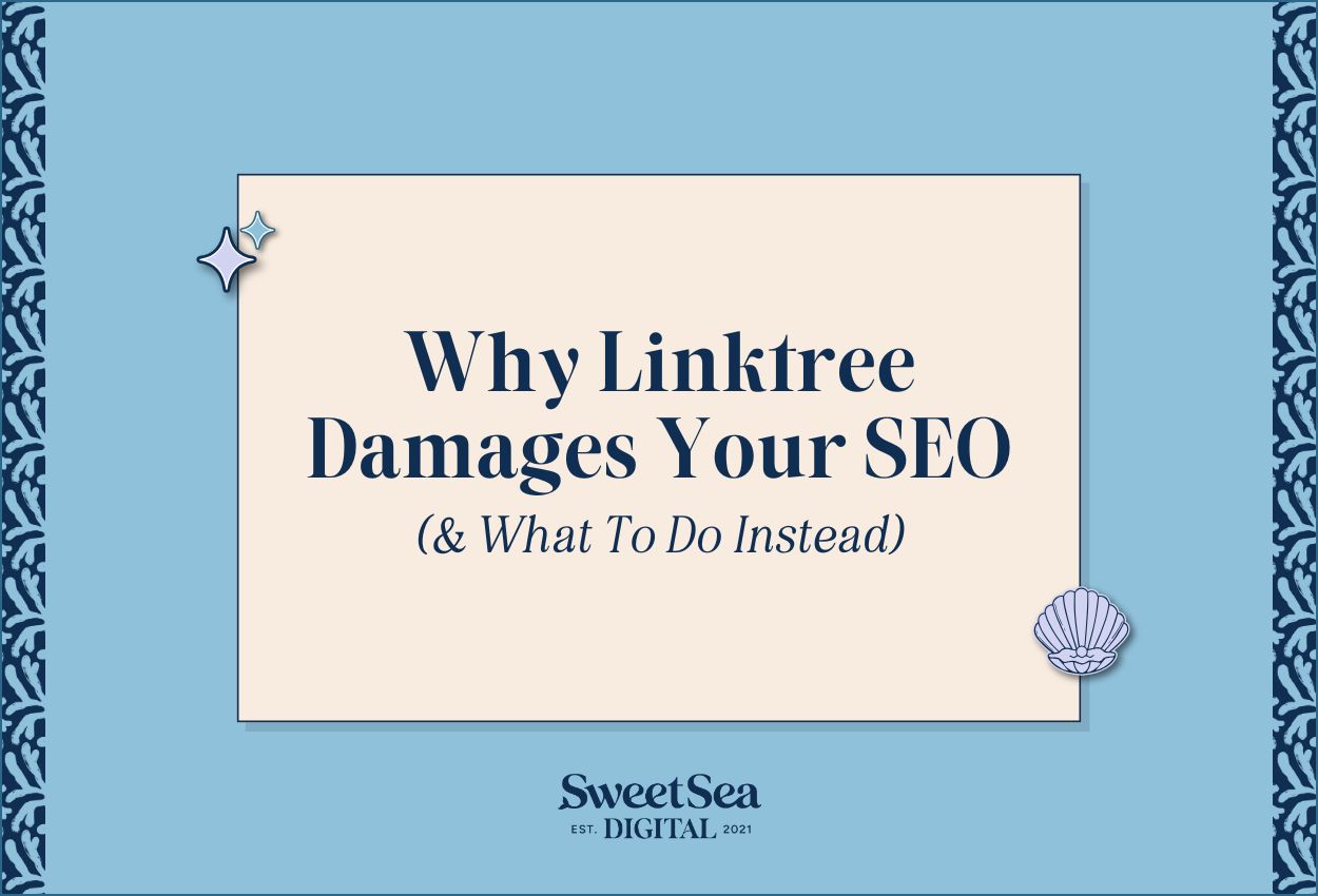 why linktree damages your website's search engine optimization