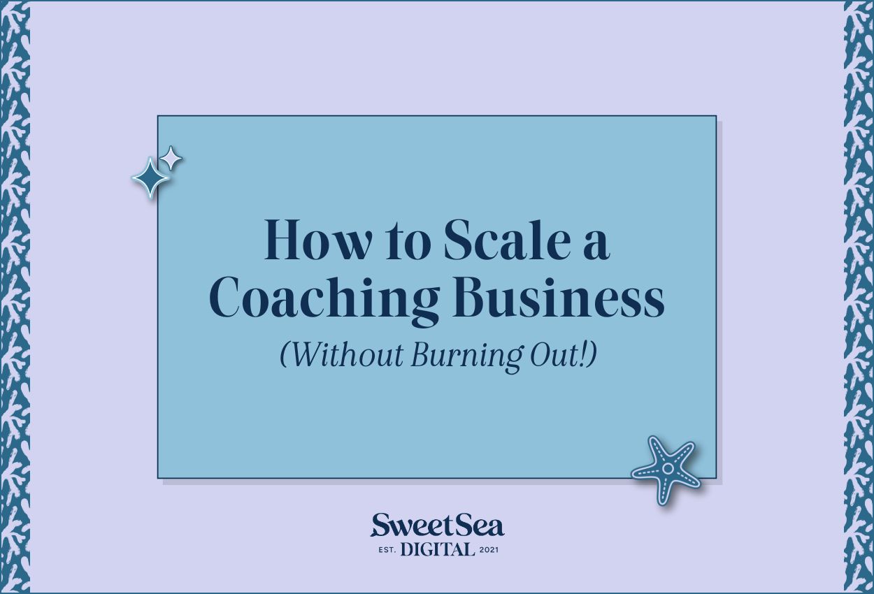 how to scale and grow a coaching business