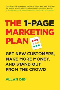 one page marketing plan by allan dib