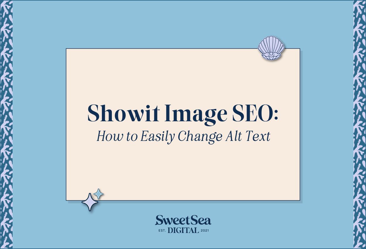 how to change image alt text on showit