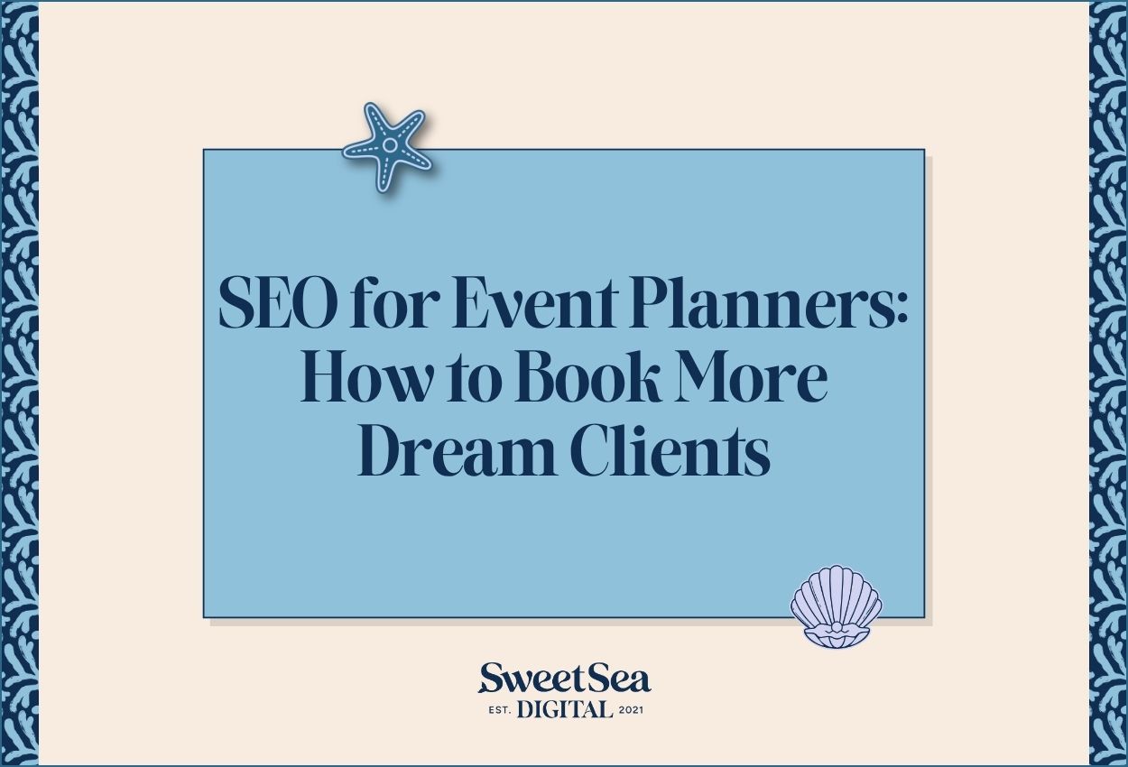 search engine optimization for event planners